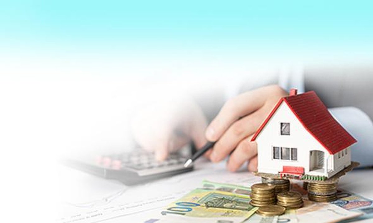 Calculator, receipts and contract on table representing purchase taxes