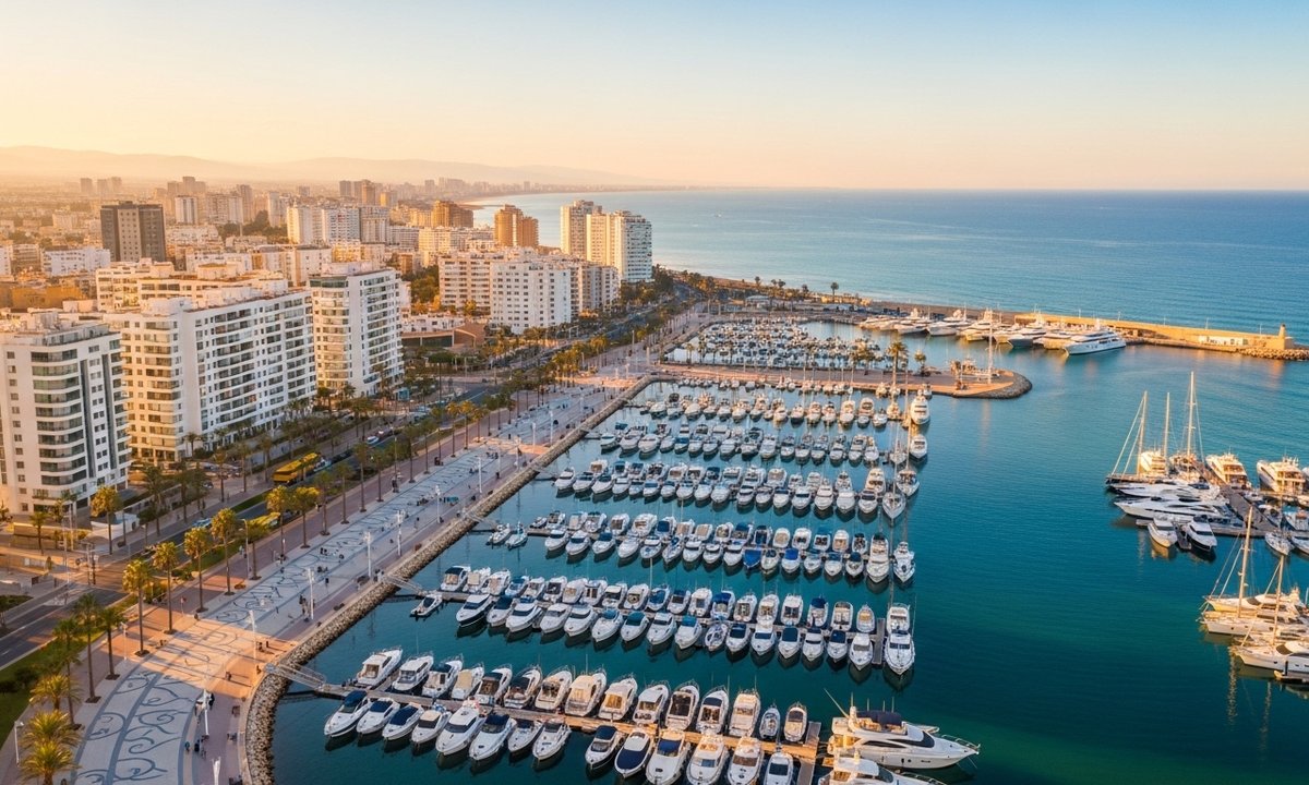 Torrevieja marina and promenade — one of the best cities to buy property