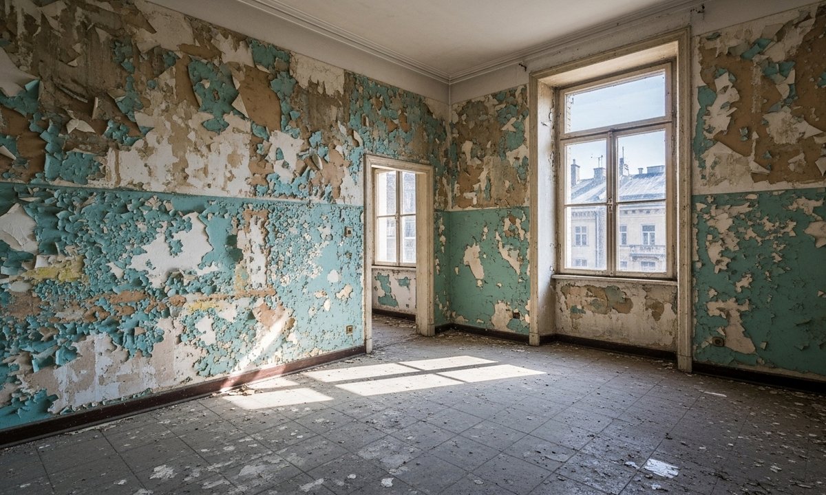 Typical bank repossession apartment in Spain — needs major renovation