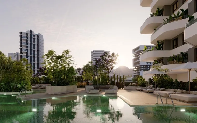 Apartment in Calpe, Spain. Saladar area, 2 bedrooms, 100 m2