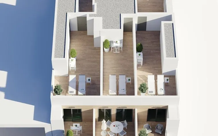 Penthouse in Torrevieja, Spain. Centro area, 3 bedrooms, 119 m2