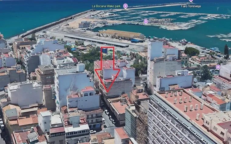 Torrevieja, Spain. Real Estate. Centro - Muelle Pesquero area, 3 bedrooms, 78 m2