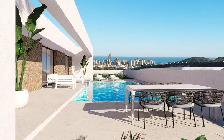 Housing in Spain. Balcón De Finestrat area, 3 bedrooms, 110 m2