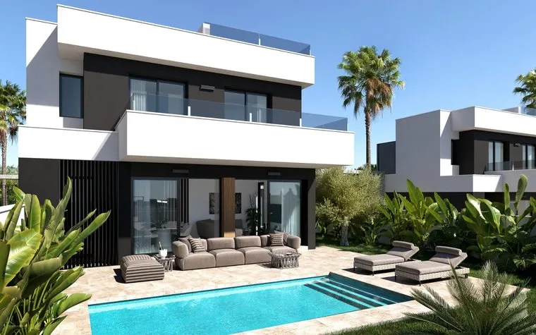 Real estate in Spain, Villa. Lo Marabú area, 3 bedrooms, 123 m2, 3 bedrooms, 123 m² — €588000