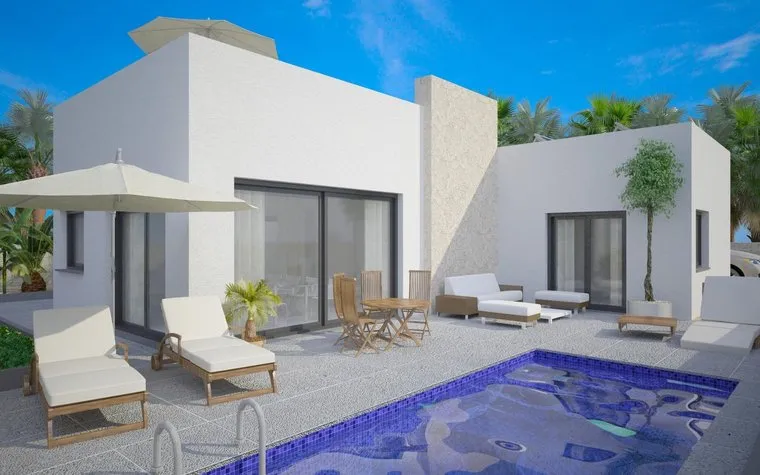 Spain Villa buy. Pueblo area, 3 bedrooms, 107 m2