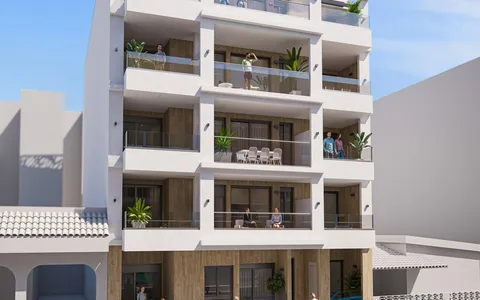Eiendommer i Torrevieja. Playa del Cura area, 2 bedrooms, 97 m2, 2 bedrooms, 97 m² — €250000