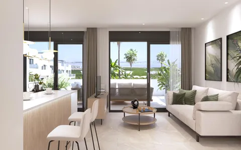 Eiendommer i Spania, Torrevieja. Los balcones area, 2 bedrooms, 69 m2, 2 bedrooms, 69 m² — €310000