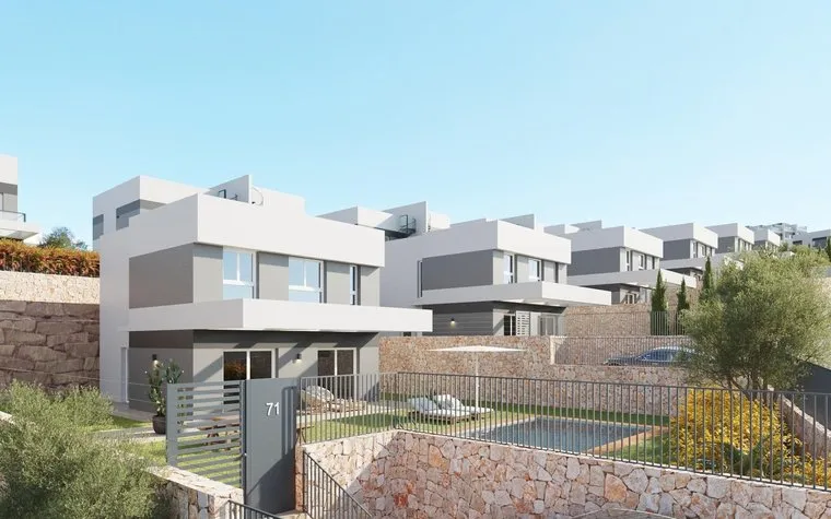 Housing in Spain. Balcón De Finestrat area, 4 bedrooms, 157 m2