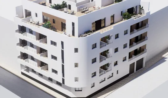 Immobiliare in Spagna, Torrevieja. Zona Centro, 1 camera da letto, 61 m² - photo 1