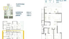 Housing in Spain. Pueblo area, 2 bedrooms, 84 m2 - photo 6